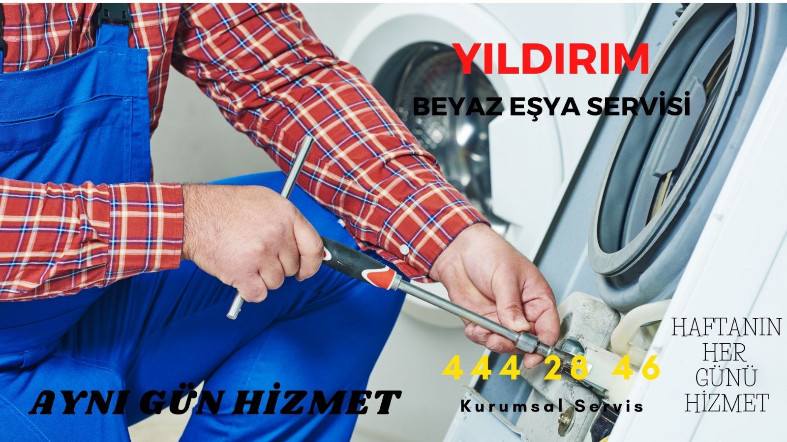 yildirim beyaz esya servisi 444 28 46 en yakin servis